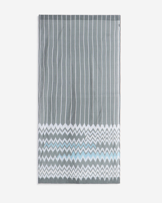 Bounce Warp Ikat Cotton Curtain