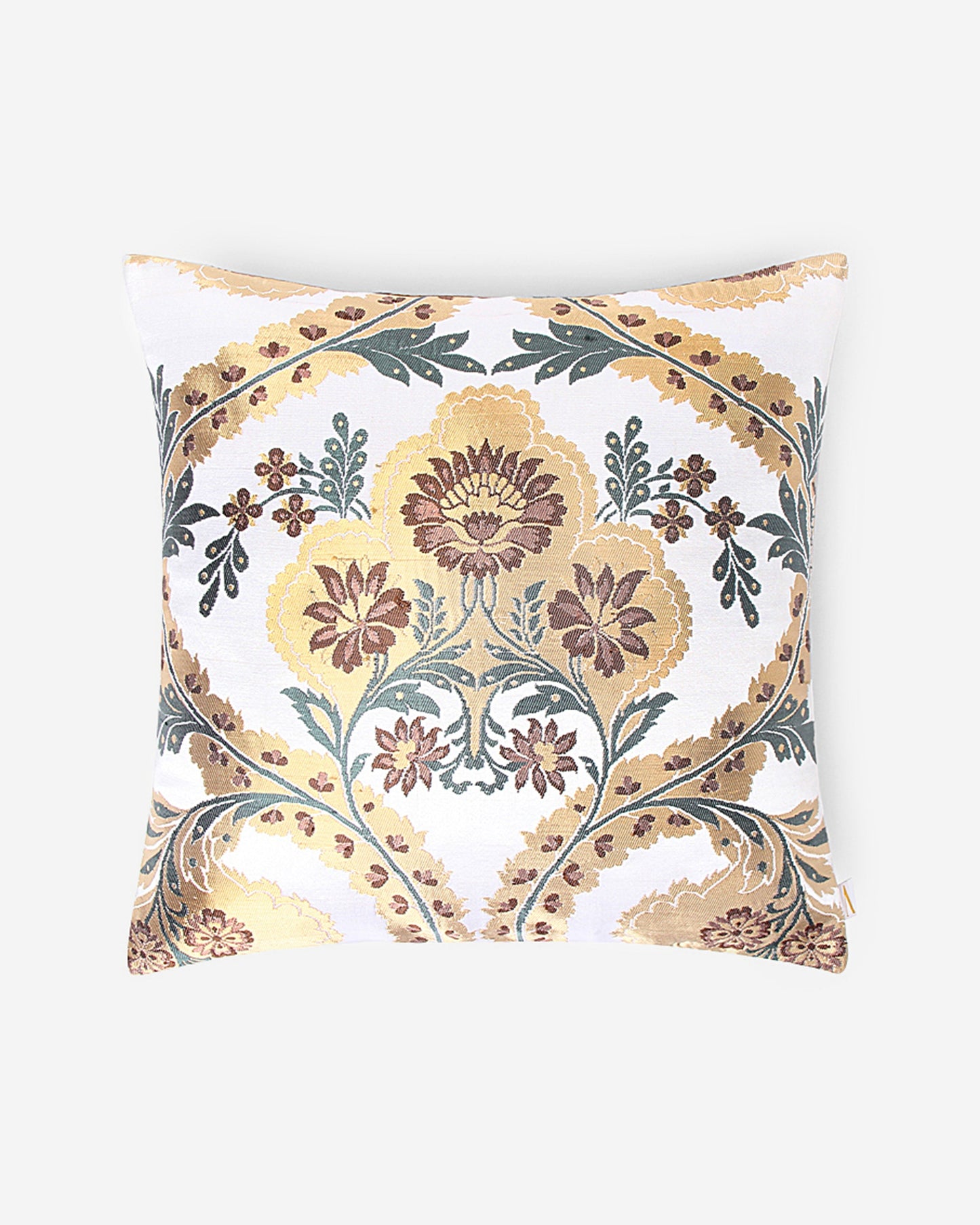 Baroque Satin Brocade Silk Cushion Cover