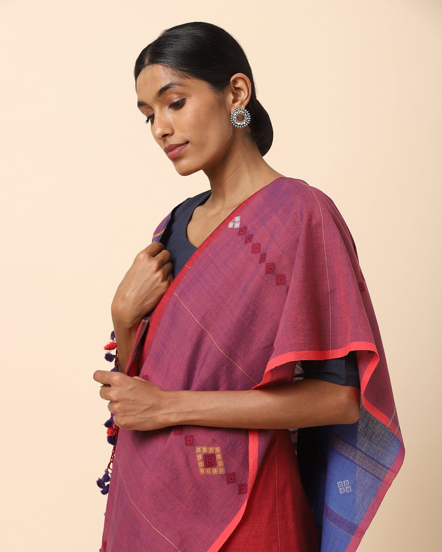 Nitara Extra Weft Cotton Saree