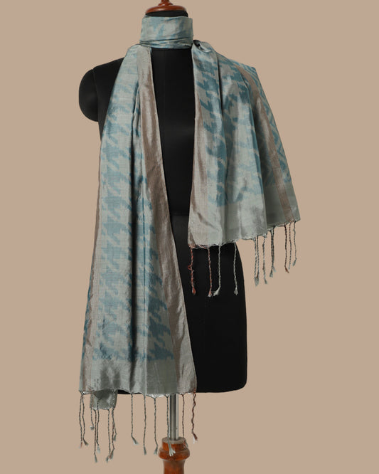 Morgan Warp Ikat Silk Stole