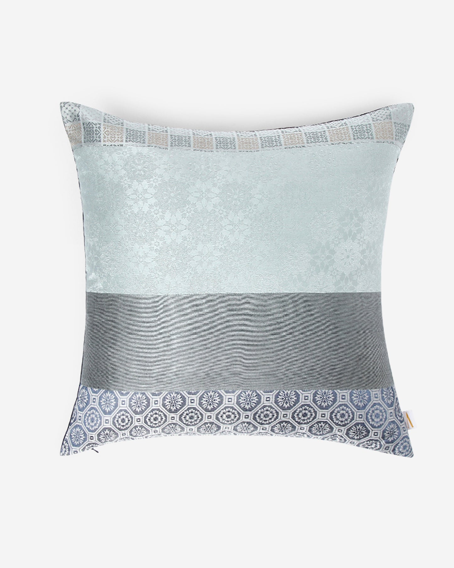 Medley Satin Brocade Silk Cushion Cover