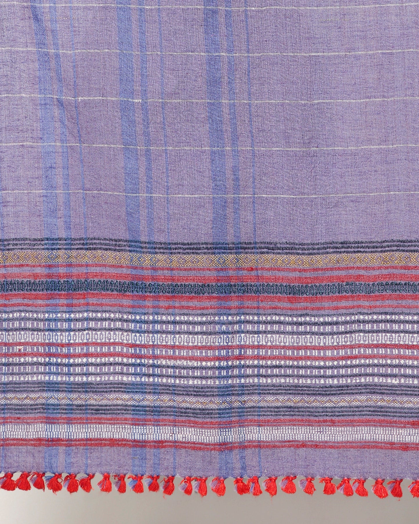 Rei Extra Weft Wool Silk Stole