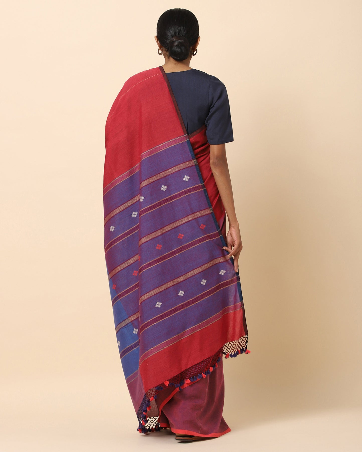 Nitara Extra Weft Cotton Saree