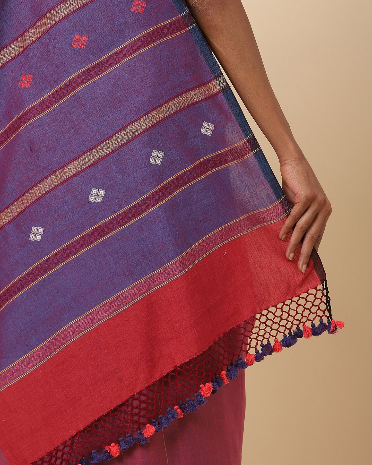 Nitara Extra Weft Cotton Saree