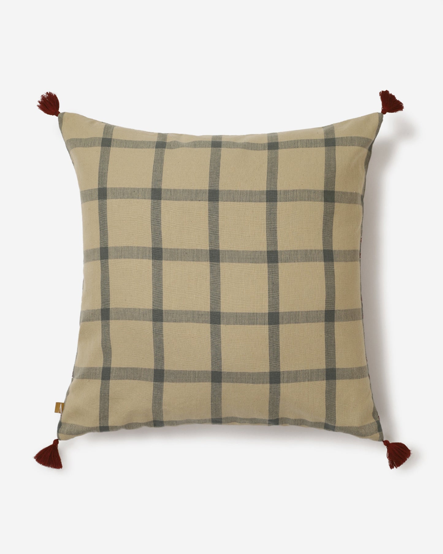 Reviera Extra Weft Cotton Cushion Cover