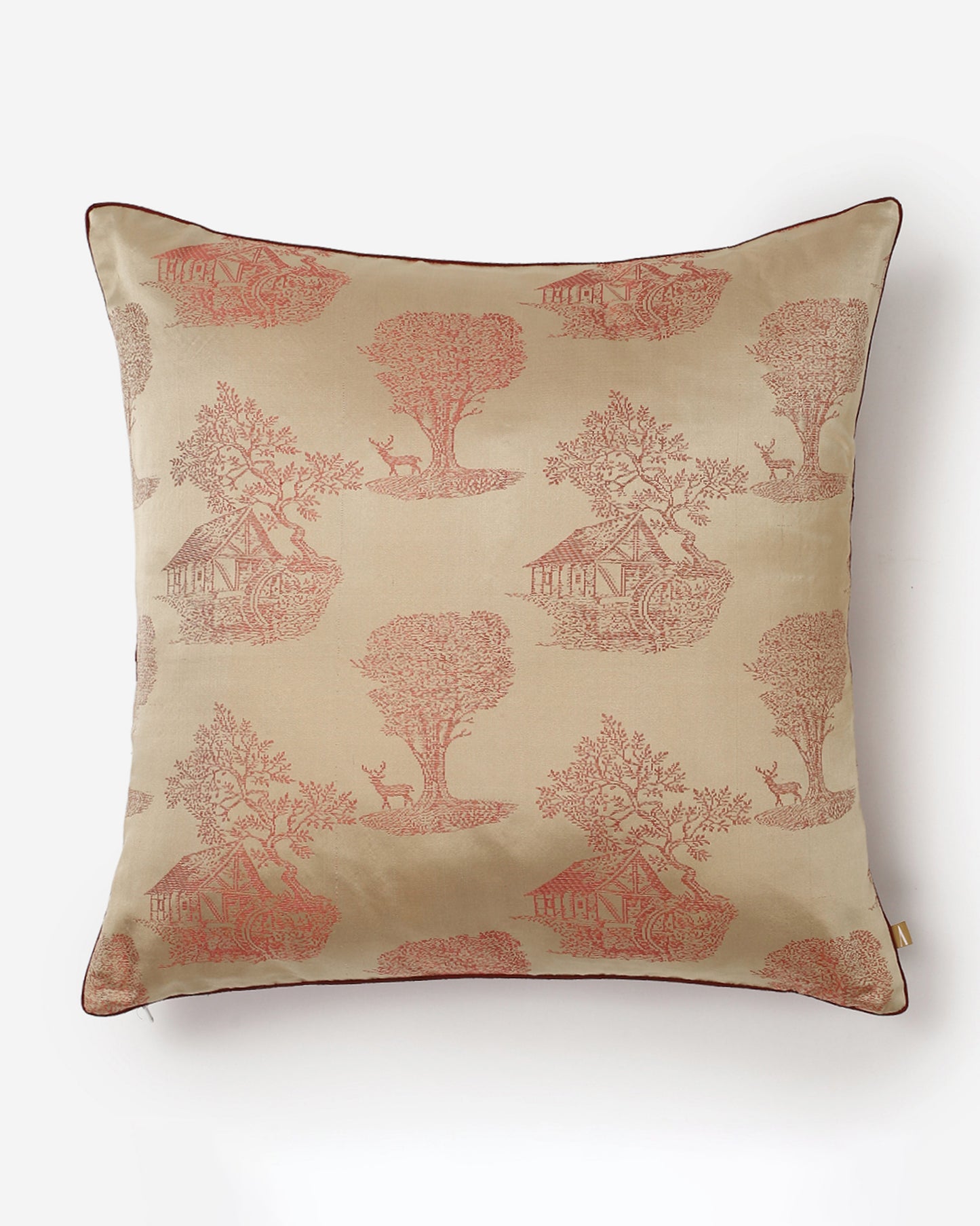 Pierre Tanchoi Silk Cushion Cover