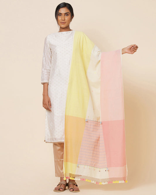 Niram Extra Weft Cotton Dupatta