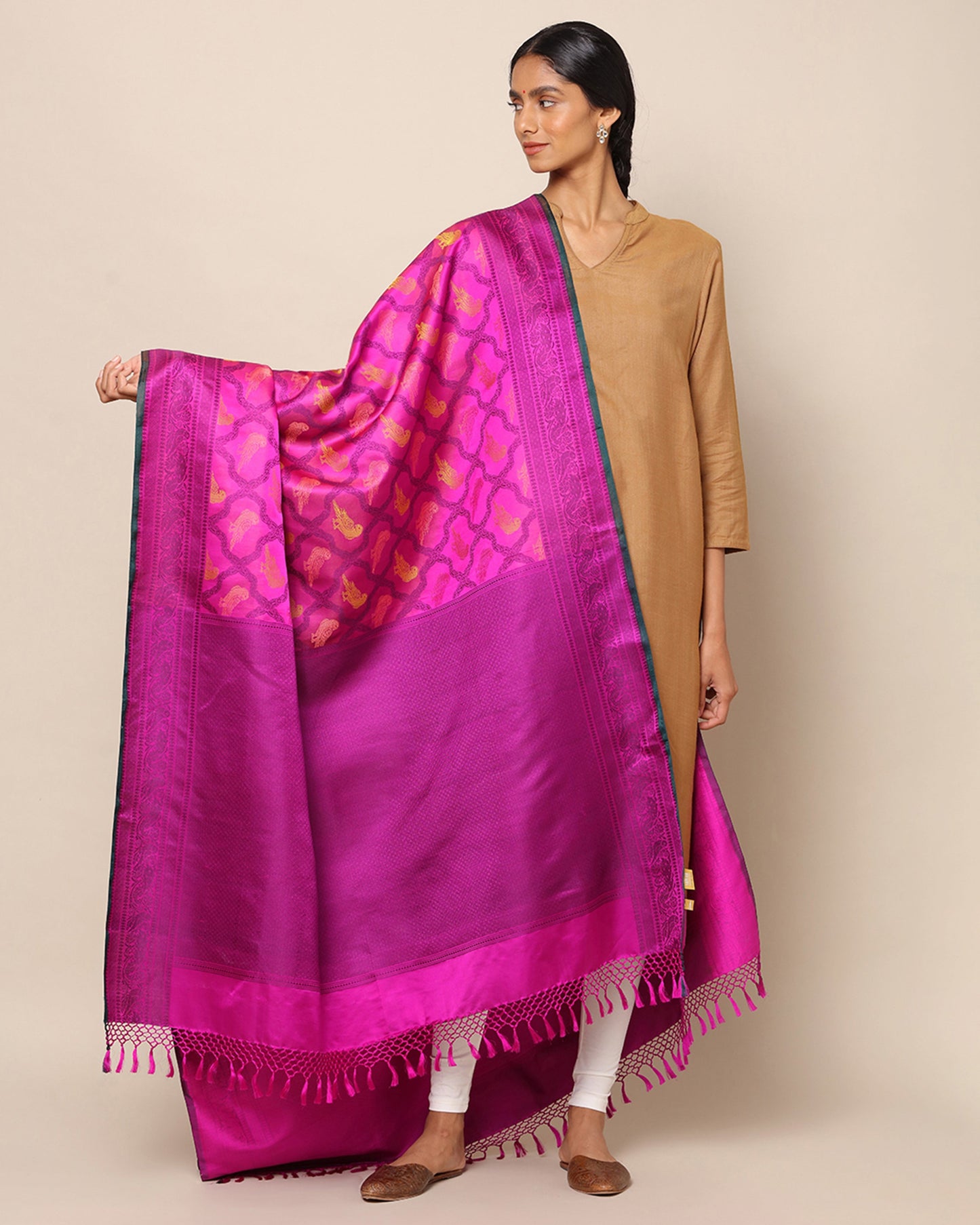 Narmada Tanchoi Silk Dupatta