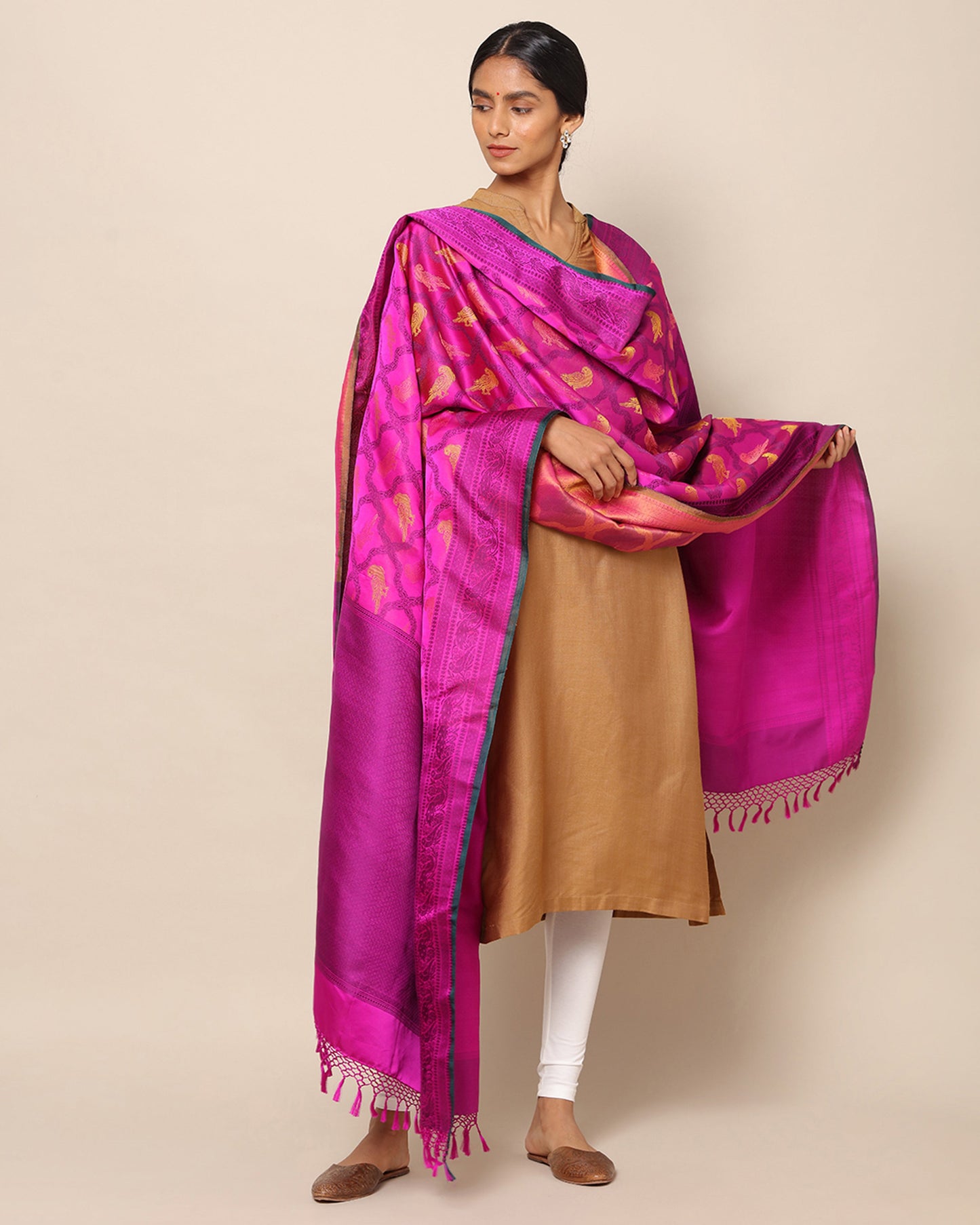 Narmada Tanchoi Silk Dupatta