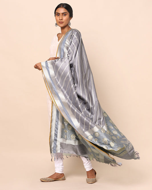 Tarak Powdi Silk Dupatta