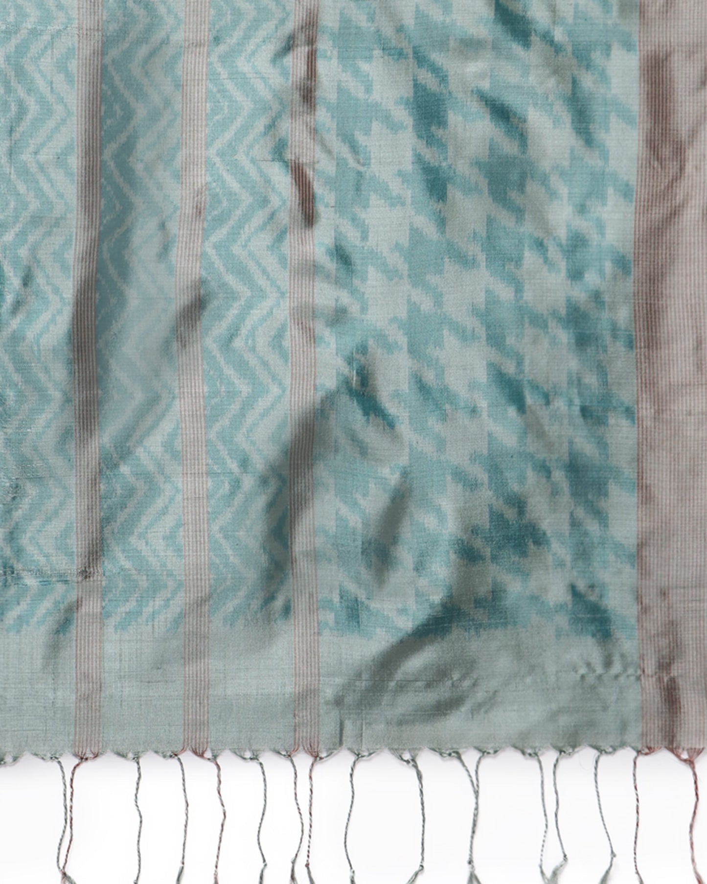 Morgan Warp Ikat Silk Stole
