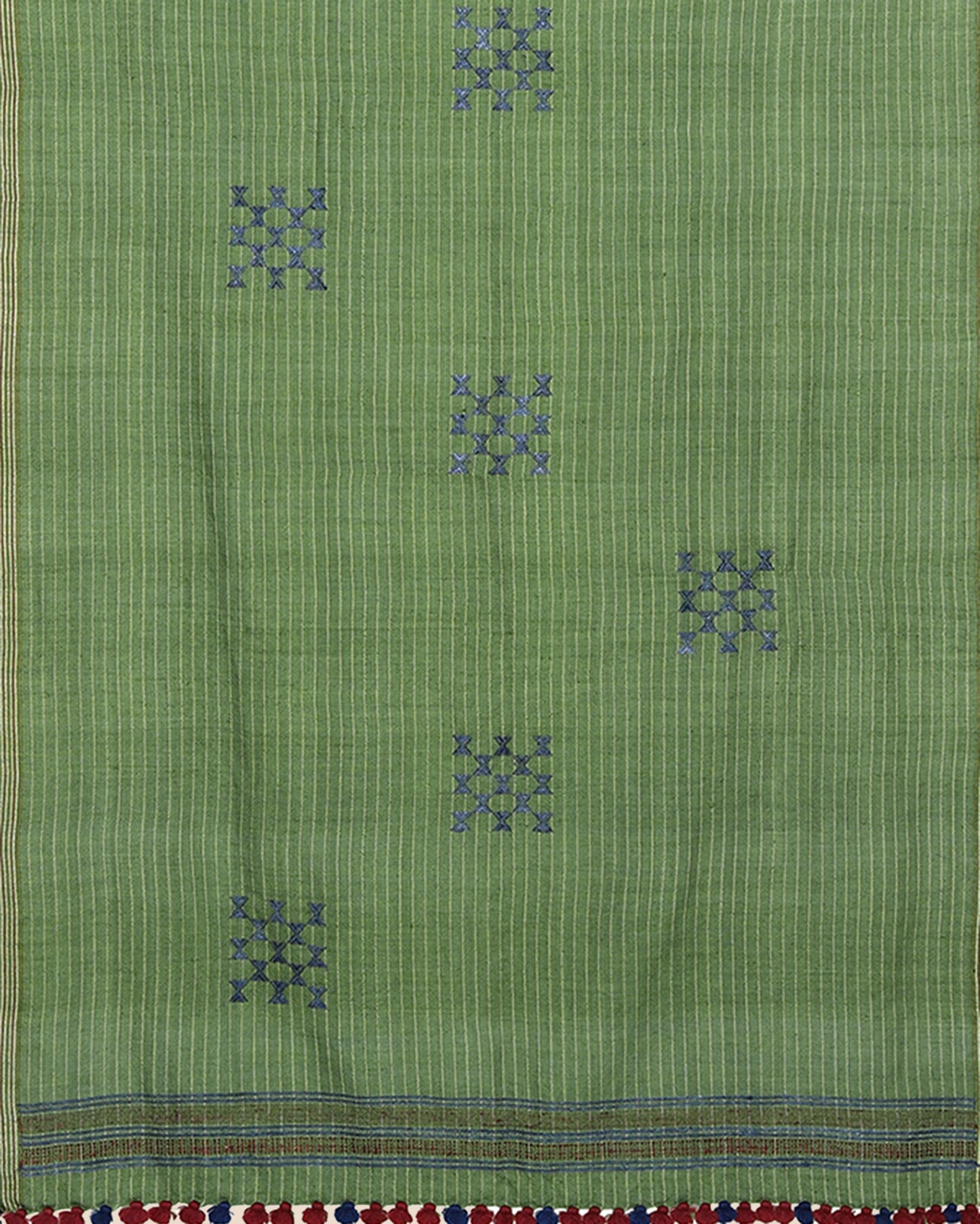 Sriha Extra Weft Wool Silk Shawl