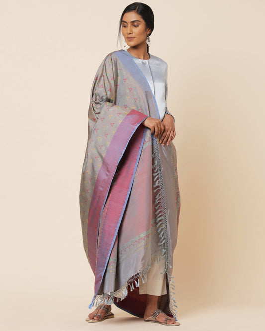 Aqsa Powdi Silk Dupatta