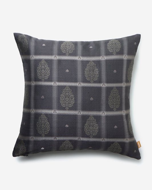 Anant Powdi Silk Cushion Cover