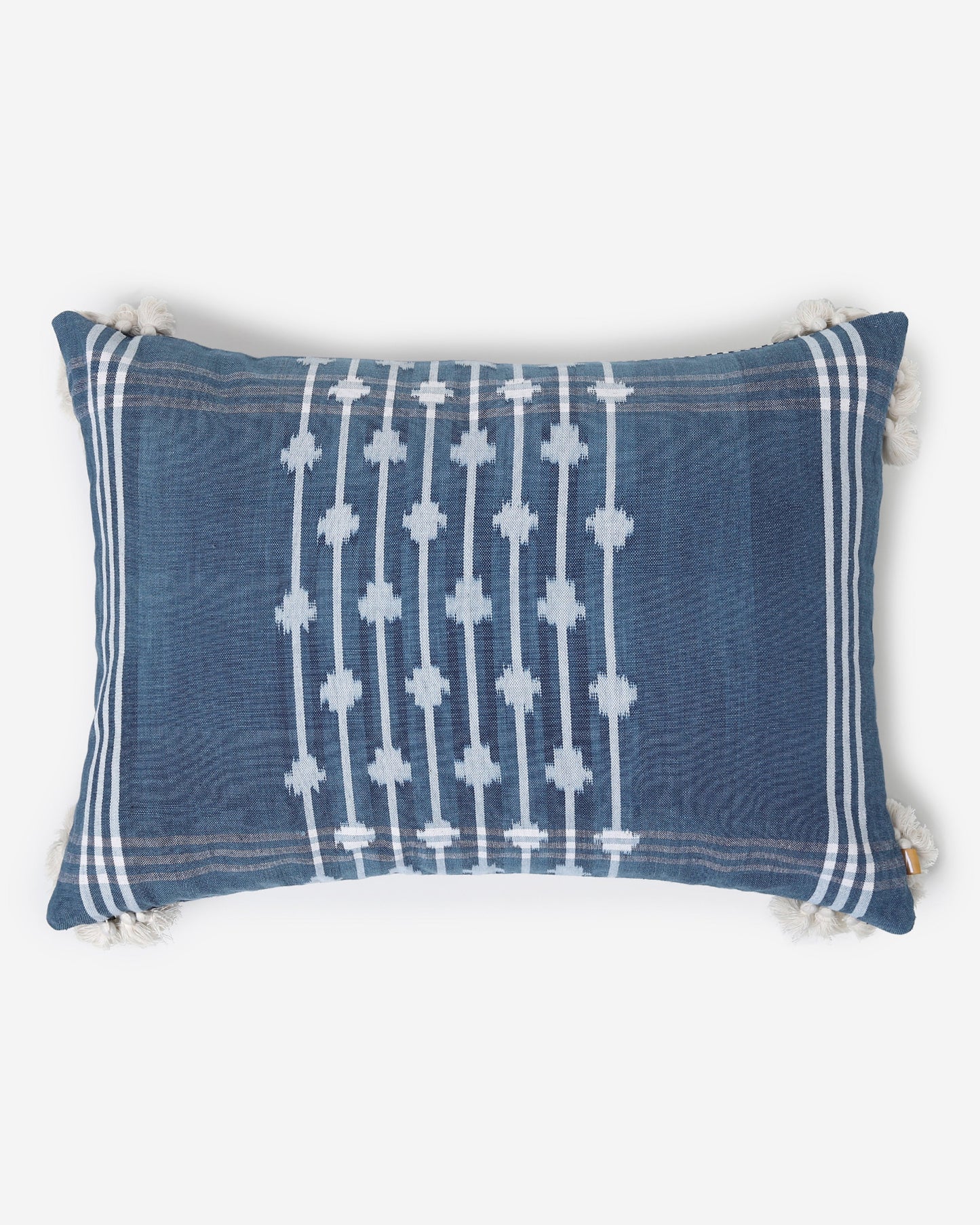 Ojas Warp Ikat Cotton Cushion Cover
