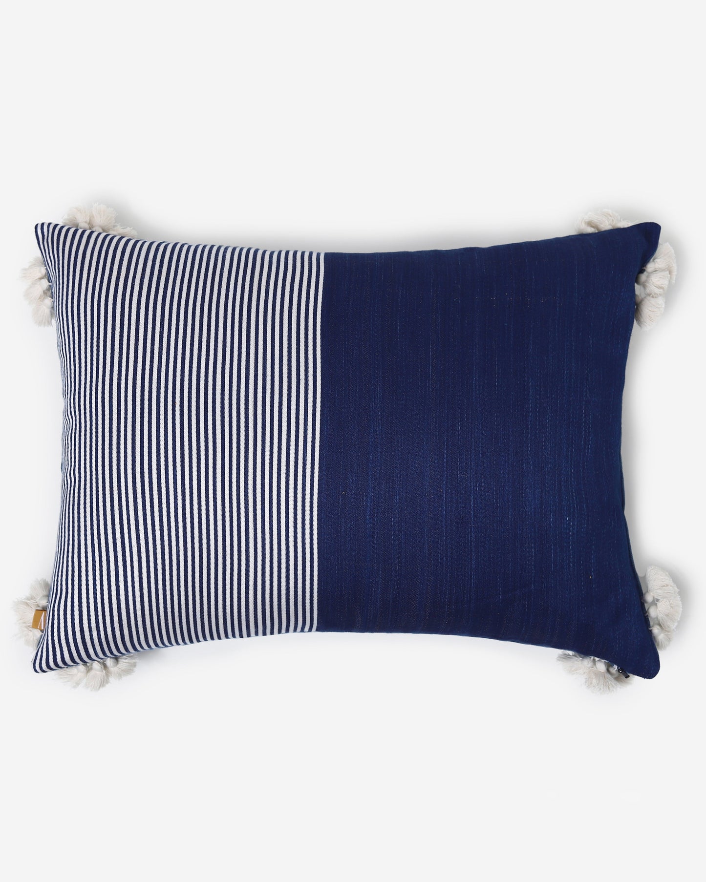 Ojas Warp Ikat Cotton Cushion Cover