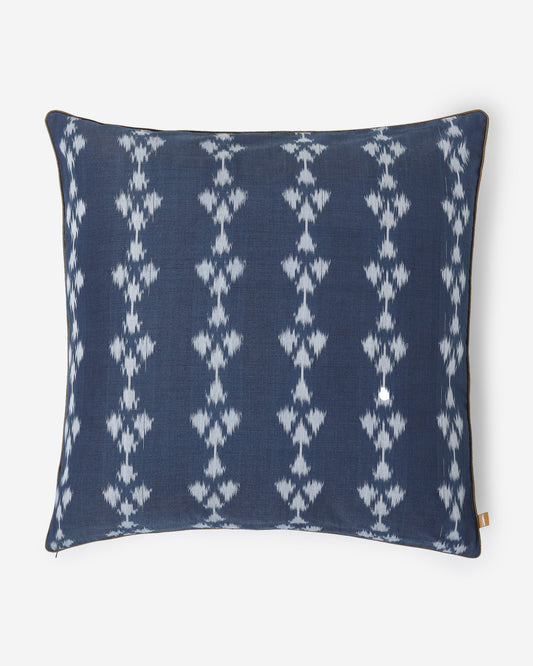 Naina Warp Ikat Cotton Cushion Cover