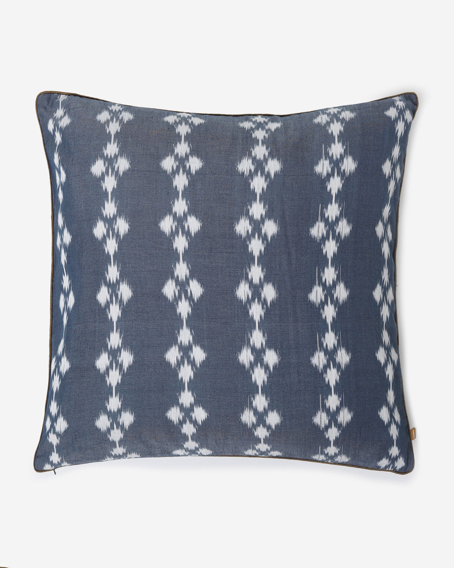 Naina Warp Ikat Cotton Cushion Cover