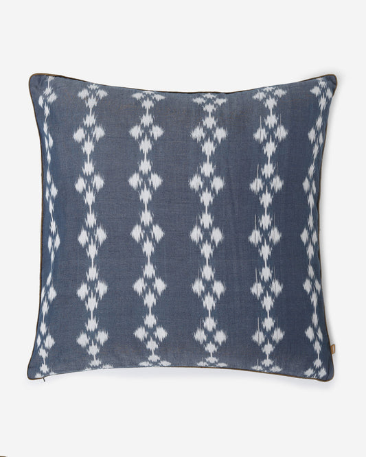 Naina Warp Ikat Cotton Cushion Cover