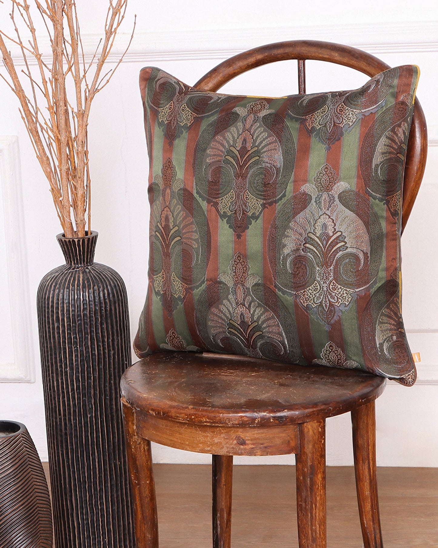 Reva Gyasar Silk Cushion Cover