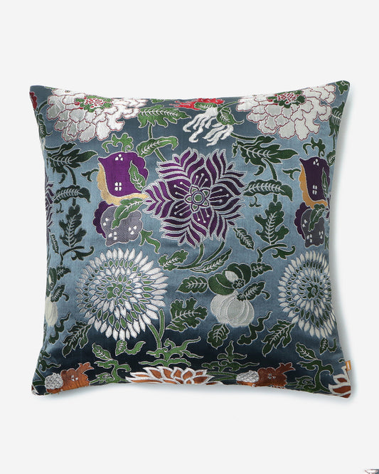 Bhag Gyasar Silk Cushion Cover