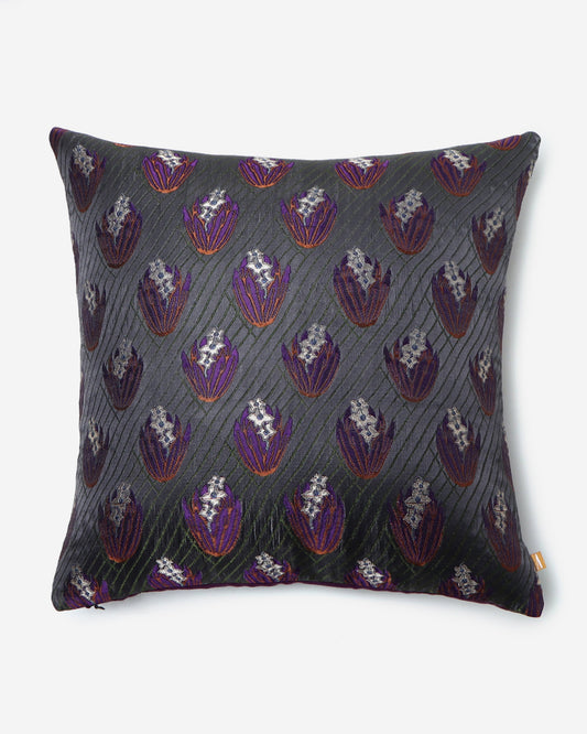 Neerja Satin Brocade Silk Cushion Cover