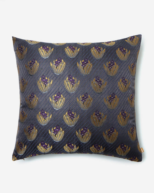 Neerja Satin Brocade Silk Cushion Cover