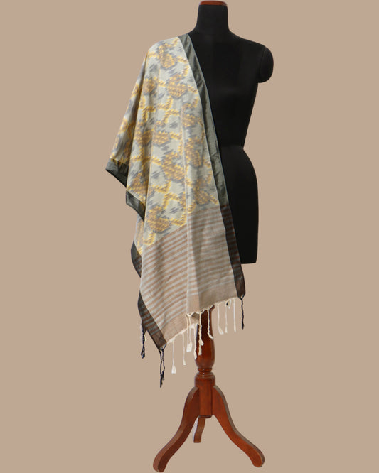 Gaurika Warp Ikat Silk Stole