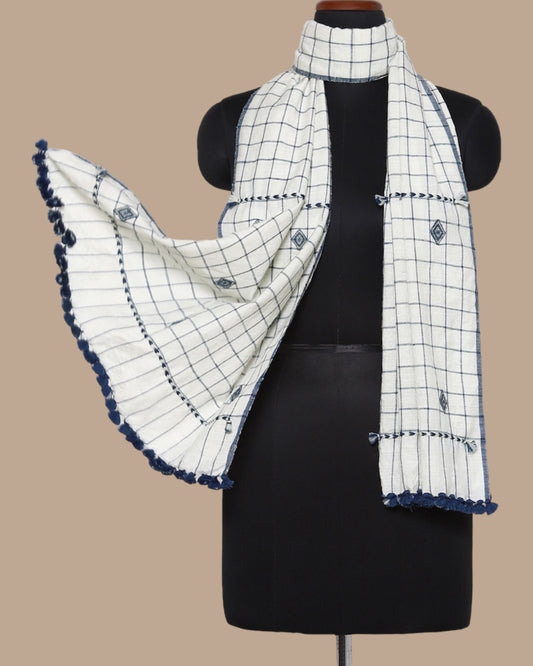 Utsav Extra Weft Wool Silk Stole