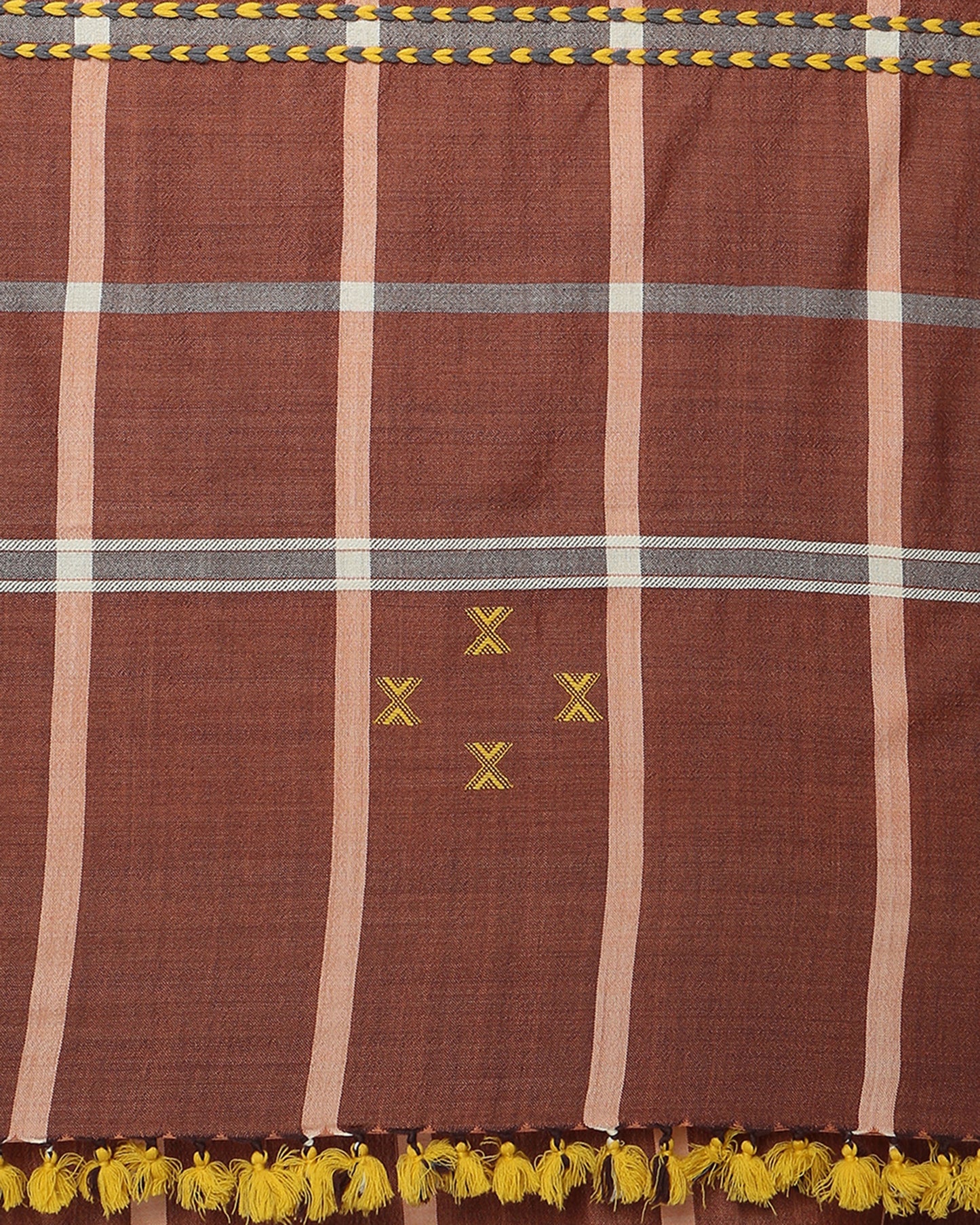 Alaya Extra Weft Woolen Shawl