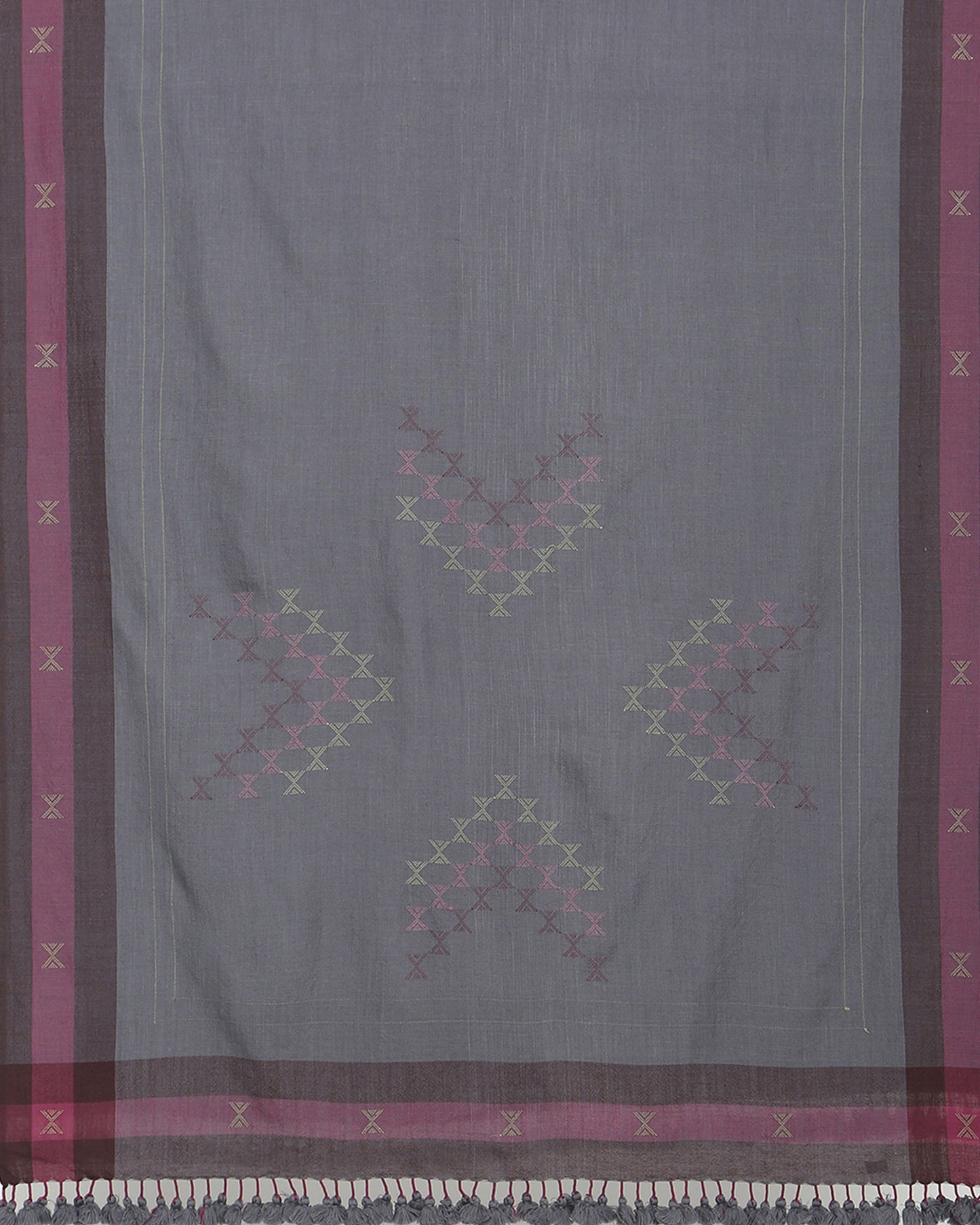 Shahinaz Extra Weft Wool Silk Shawl