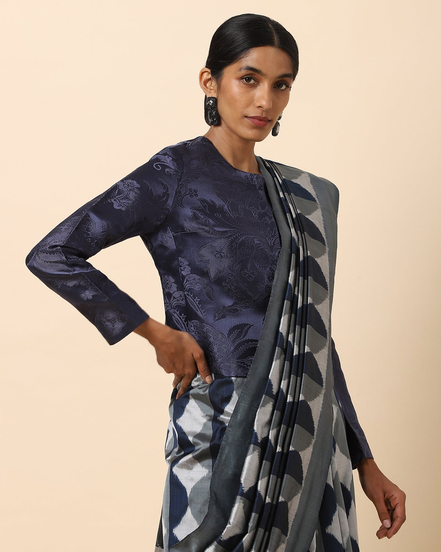 Richa Weft Ikat Silk Saree