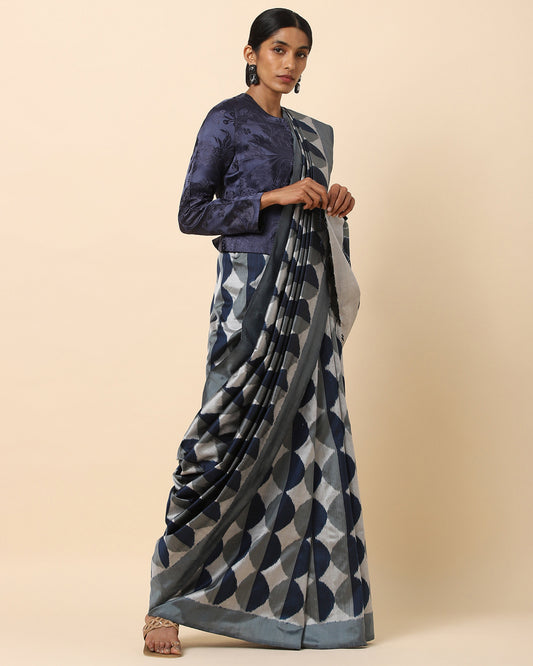 Richa Weft Ikat Silk Saree