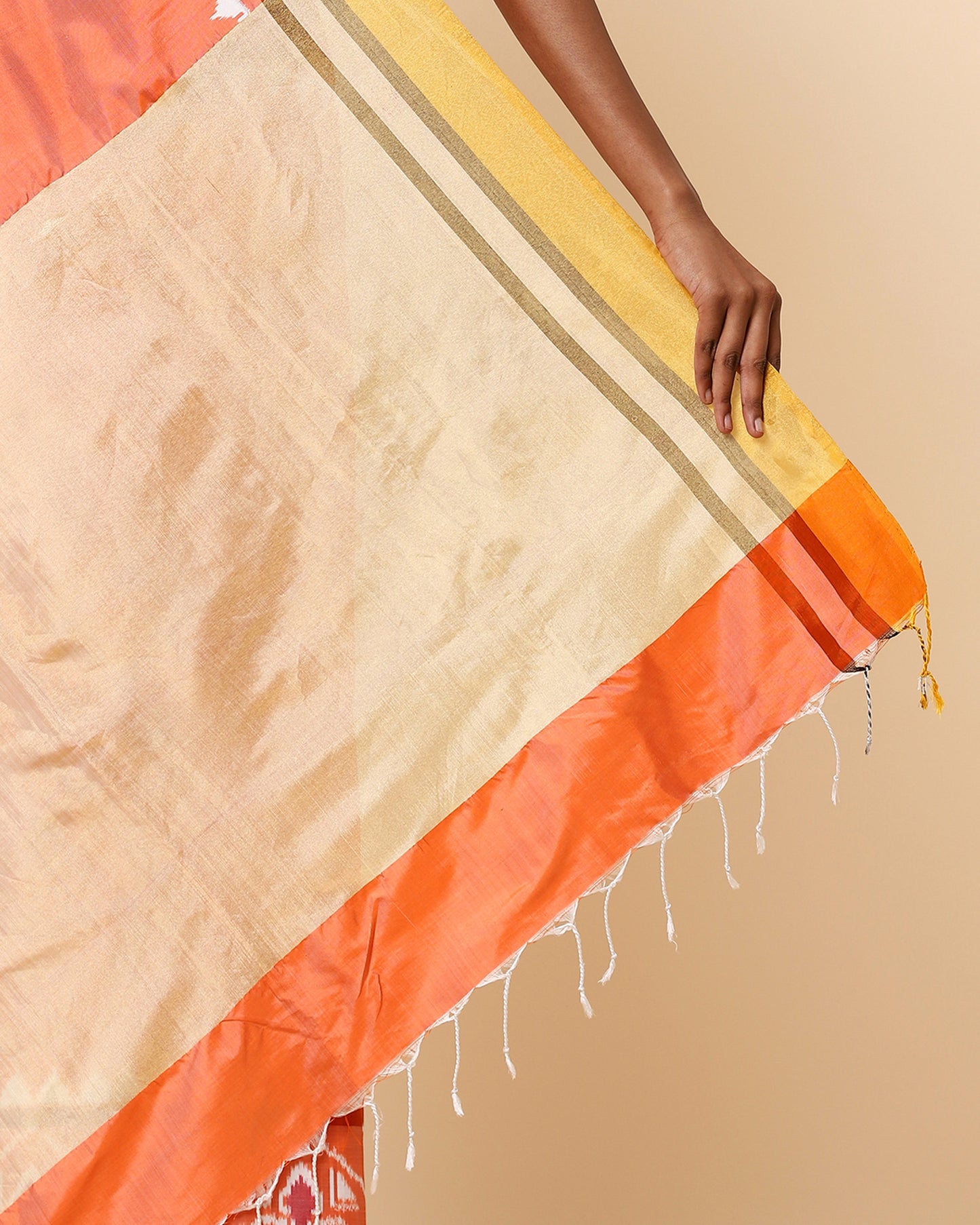 Rene Weft Ikat Silk Saree