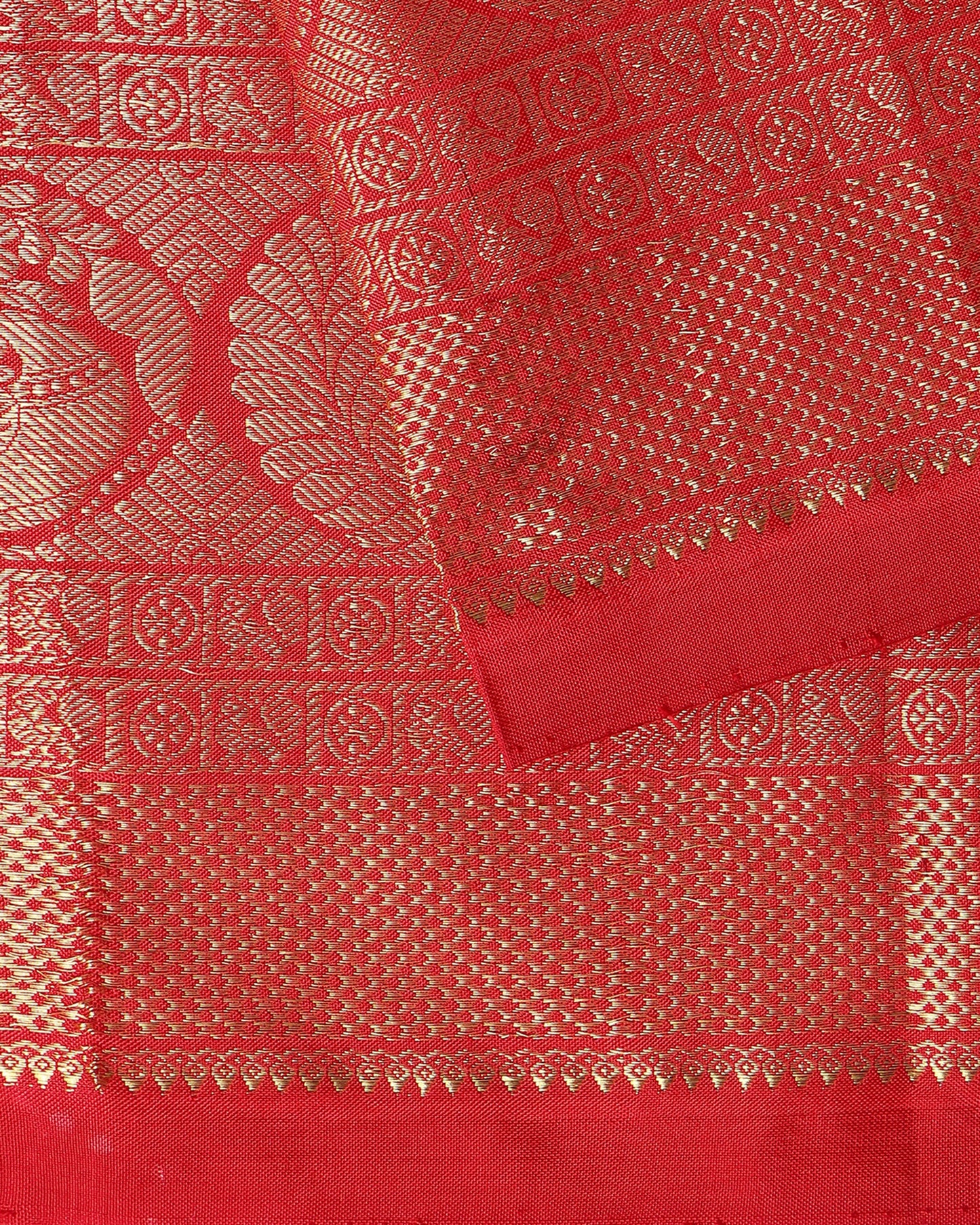 Aabha Weft Ikat Silk Saree