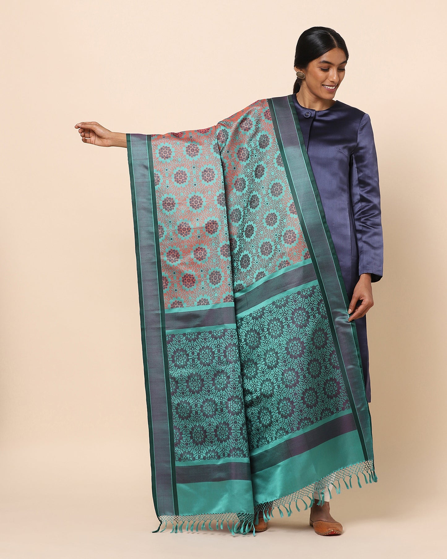 Gatha Tanchoi Silk Dupatta