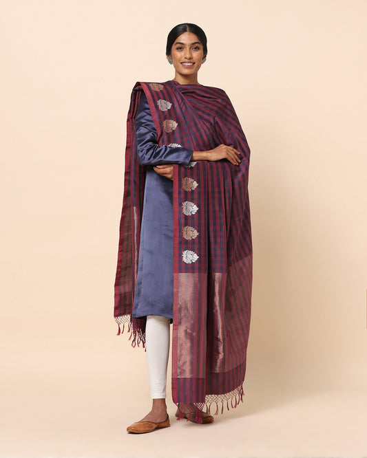 Aadrika Kadwa Silk Dupatta