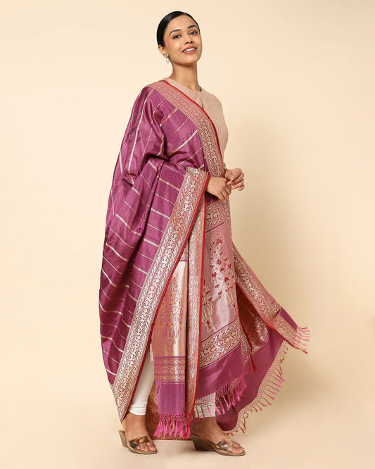 Mihr Kadwa Silk Dupatta