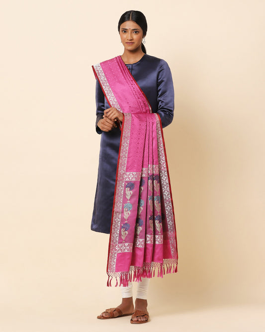 Neel Kamal Tanchoi Silk Dupatta
