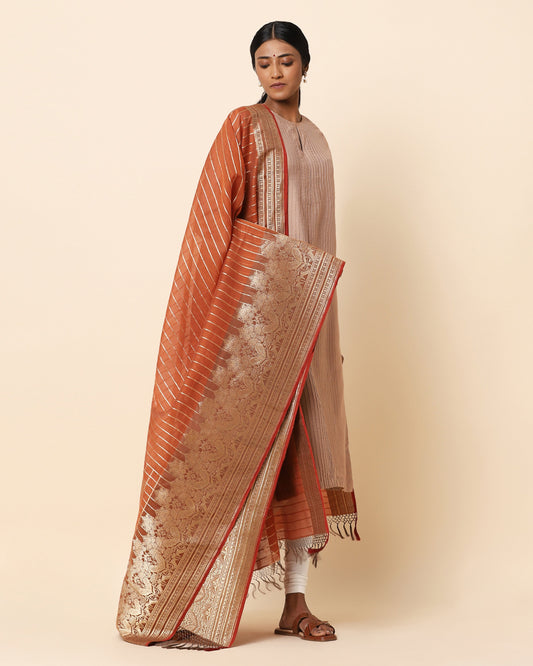 Tarang Kadwa Silk Cotton Dupatta