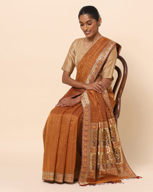 Tamana Powdi Silk Cotton Saree