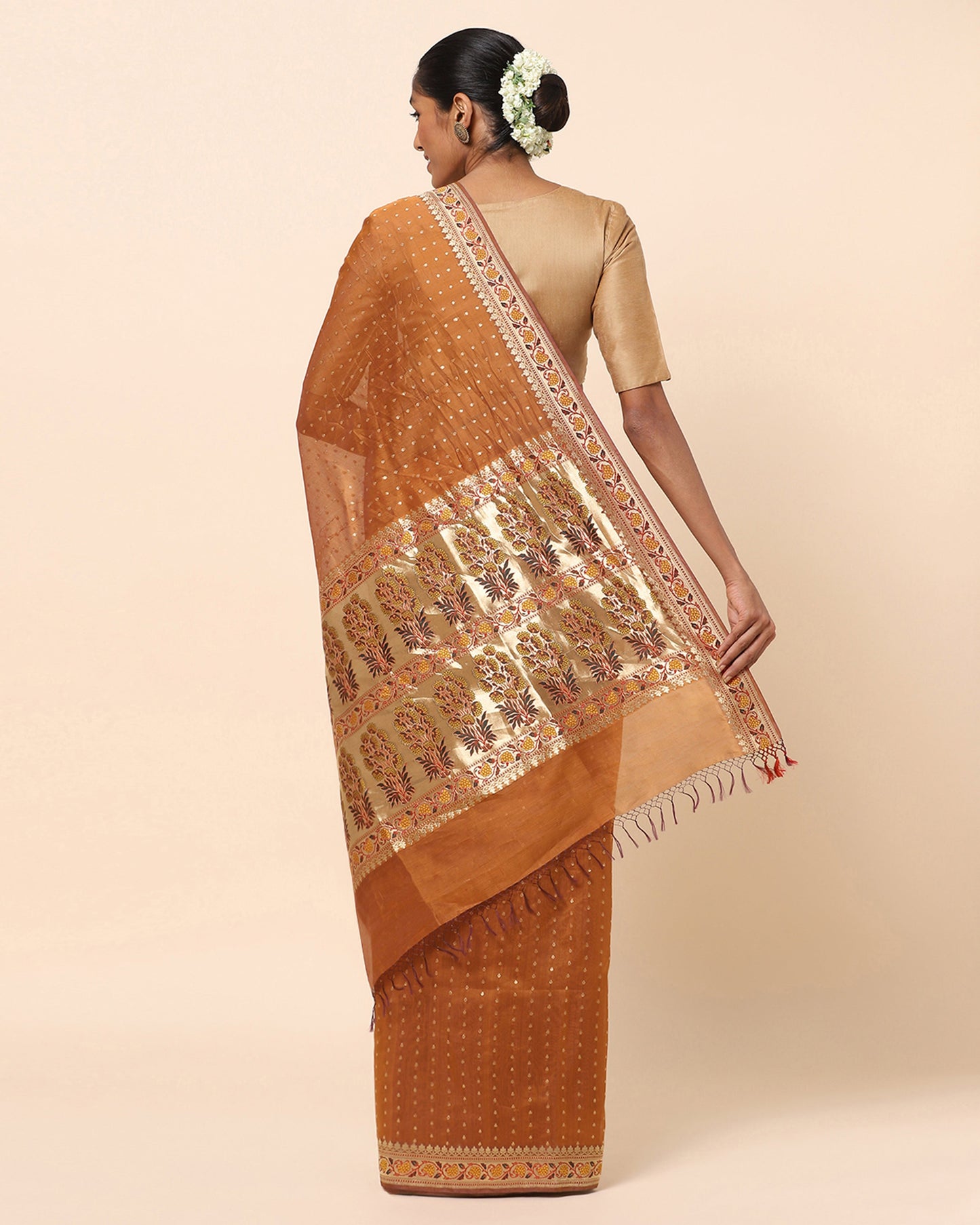 Tamana Powdi Silk Cotton Saree
