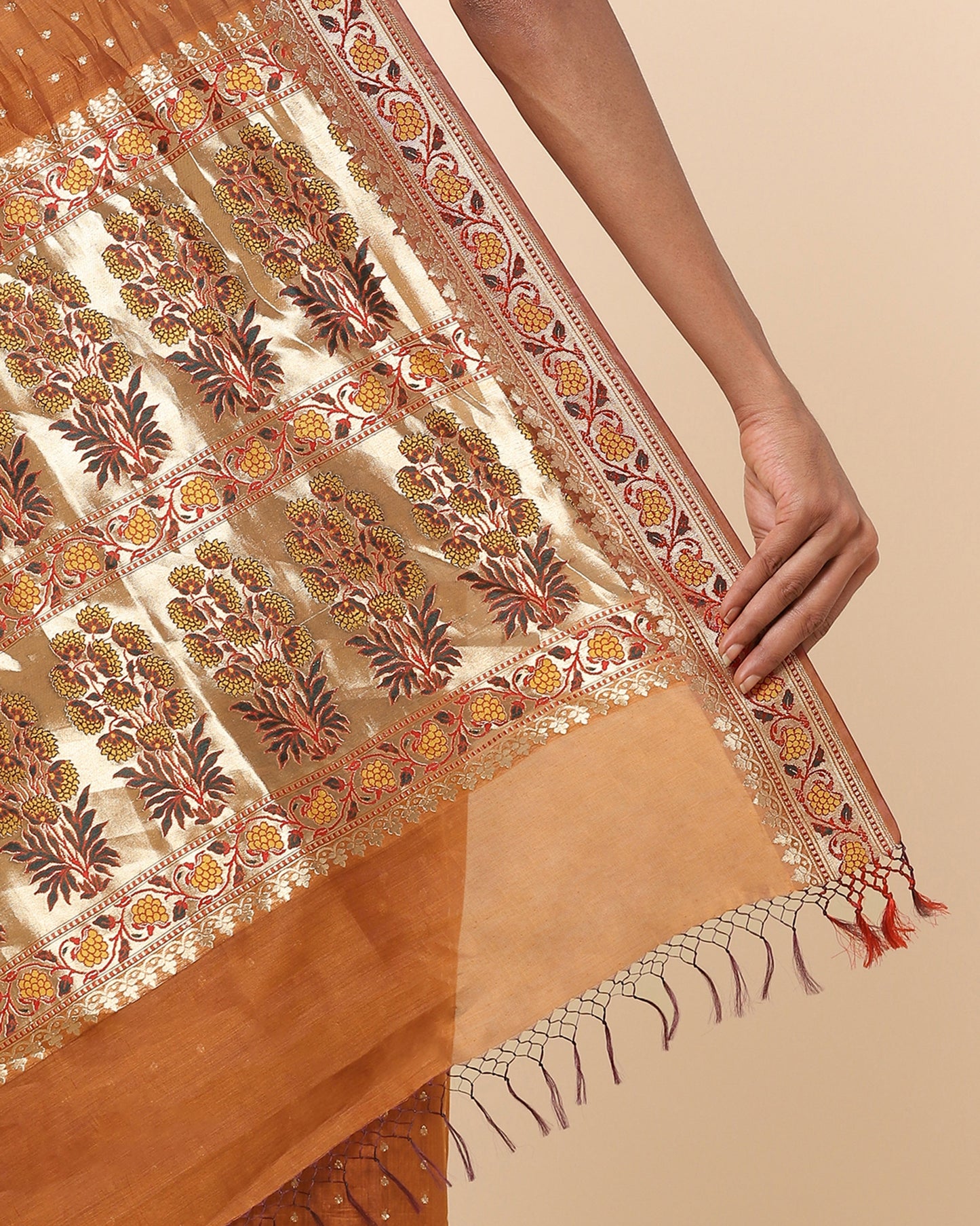 Tamana Powdi Silk Cotton Saree