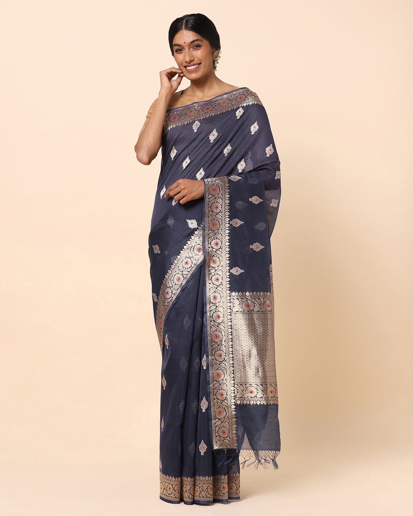 Rutuja Kadwa Silk Cotton Saree