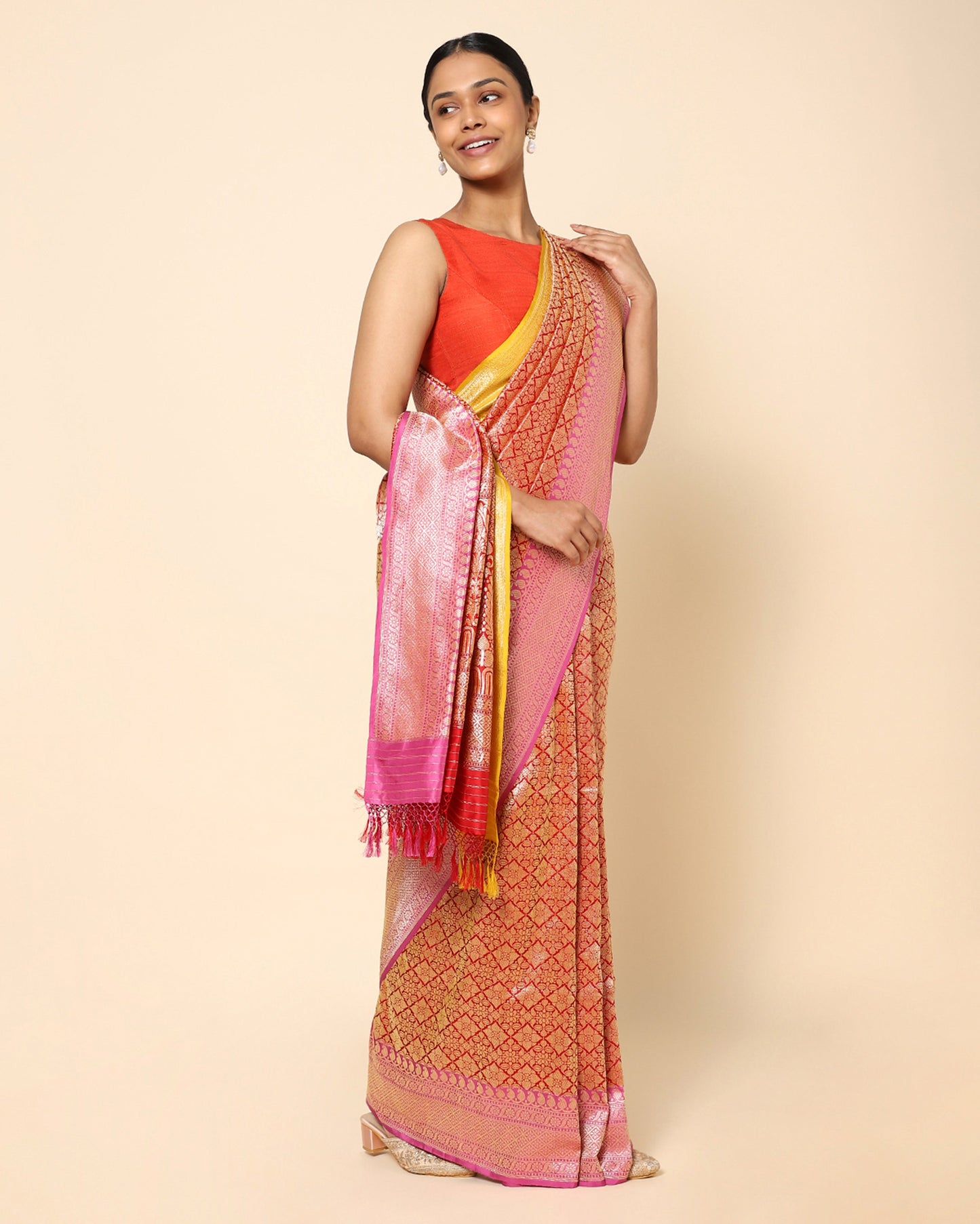 Soumya Kadwa Silk Saree