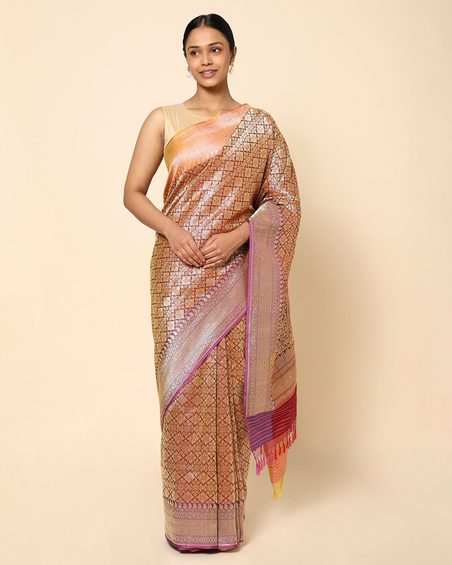 Soumya Kadwa Silk Saree