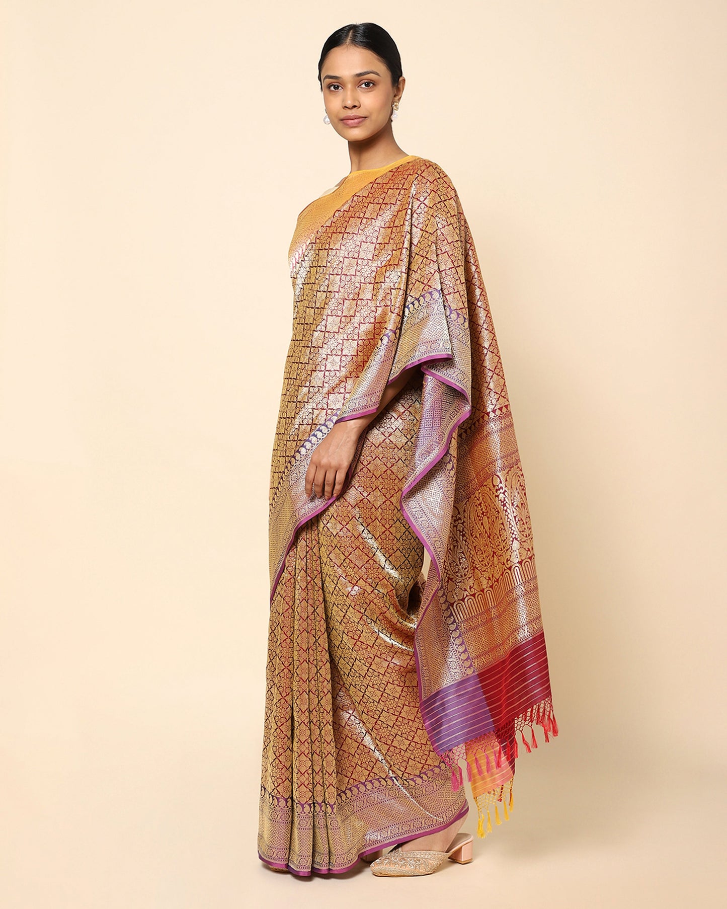 Soumya Kadwa Silk Saree
