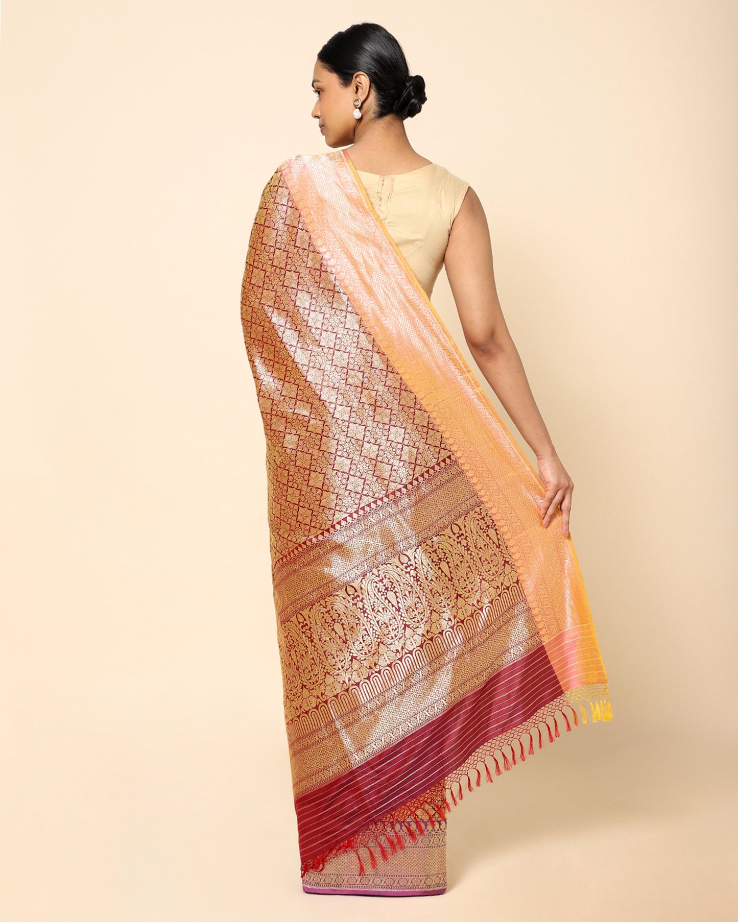 Soumya Kadwa Silk Saree