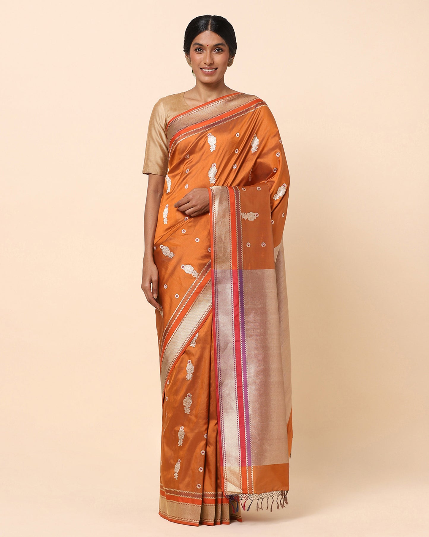 Ruhi Kadwa Silk Saree