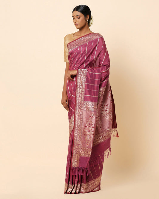 Mihr Kadwa Silk Saree